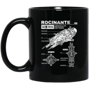 Rocinante Specs The Expanse Mug 3