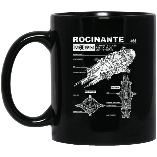 Rocinante Specs The Expanse Mug Rocinante Specs The Expanse Mug
