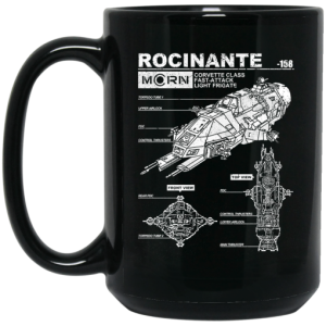 Rocinante Specs The Expanse Mug 4