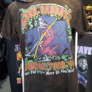 Rock Band Black Sabbath Reunion Tour ’99 Vintage T-shirt – Apparel, Mug, Home Decor – Perfect Gift For Everyone