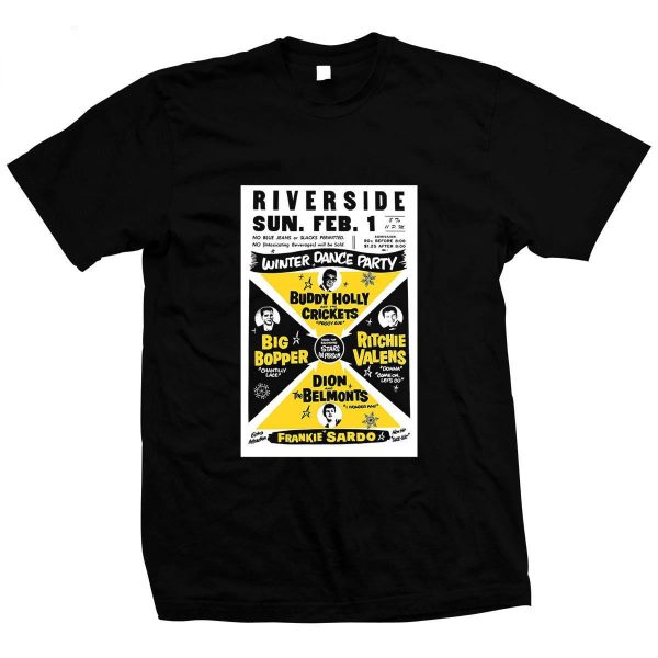 Rock N Roll Legends Winter Dance Party Poster T-shirt – Apparel, Mug, Home Decor – Perfect Gift For Everyone