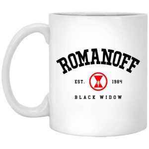 Romanoff Est 1984 – Black Widow 2021 Mug