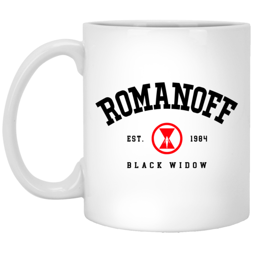 Romanoff Est 1984 - Black Widow 2021 Mug Romanoff Est 1984 - Black Widow 2021 Mug