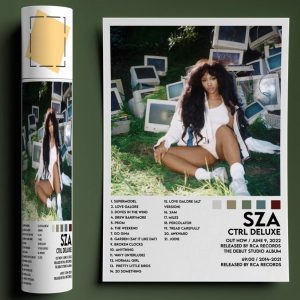 SZA Ctrl Deluxe Album Best Poster