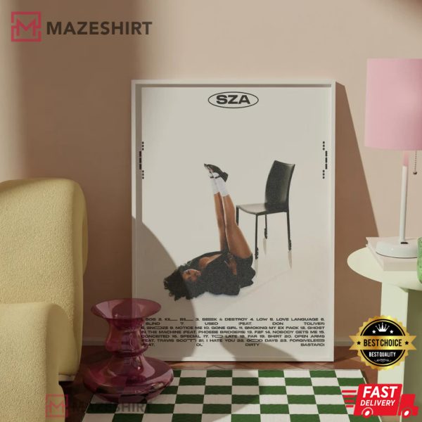 SZA With Album SOS 2022 Poster