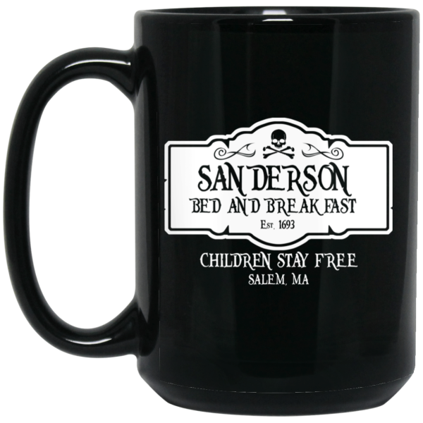 Sanderson Bed And Breakfast Est 1963 Children Stay Free Mug