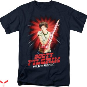 Scott Pilgrim Zero T-Shirt The World Super Sword Trending
