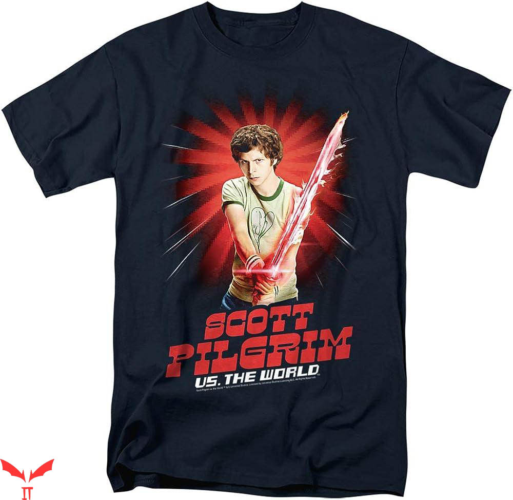 Scott Pilgrim Zero T-Shirt The World Super Sword Trending Scott Pilgrim Zero T-Shirt The World Super Sword Trending