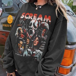 Scream Amber Freeman Vintage Halloween Tshirt – Apparel, Mug, Home Decor – Perfect Gift For Everyone