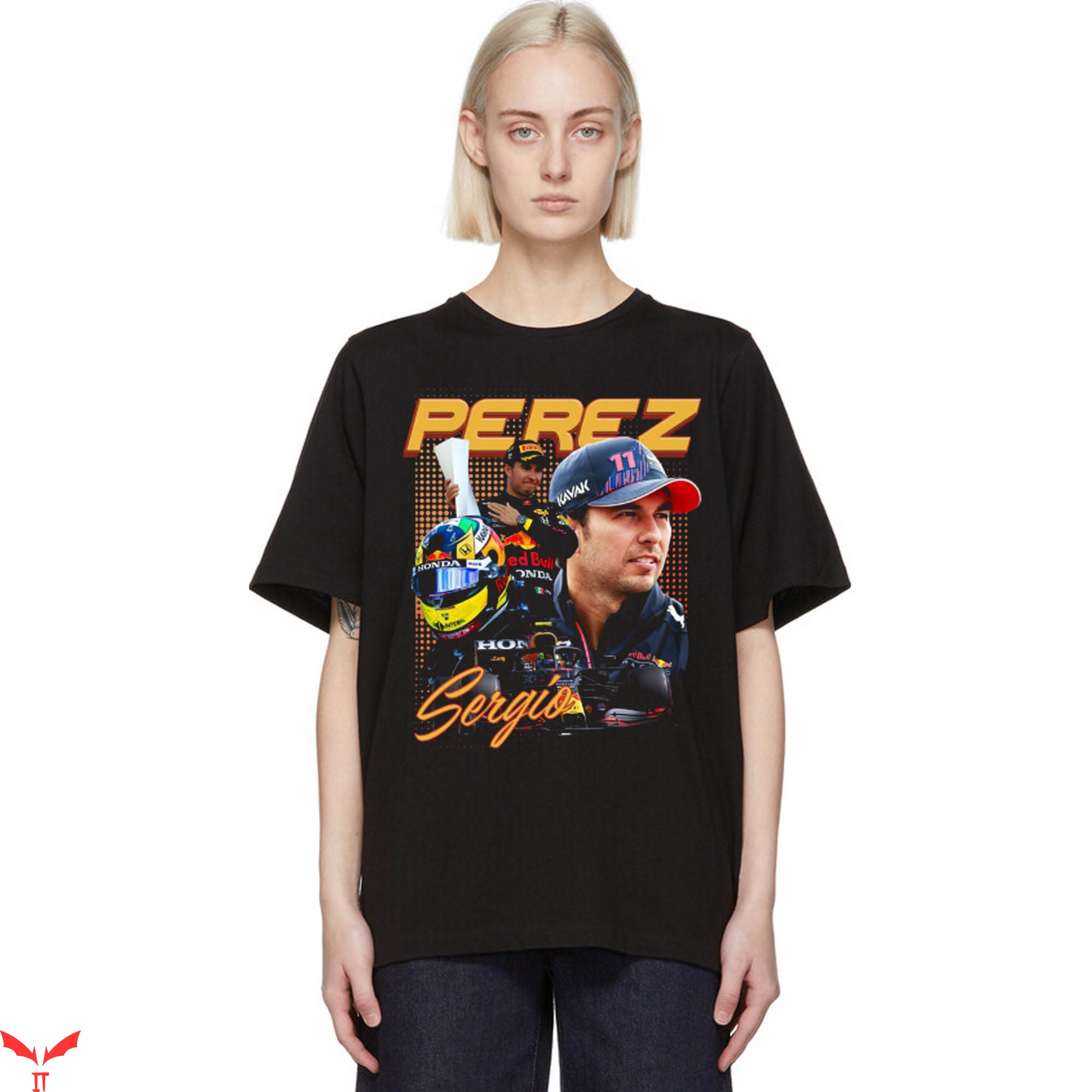 Sergio Perez T-shirt Red Bull Racing F1 T-shirt Sergio Perez T-shirt Red Bull Racing F1 T-shirt