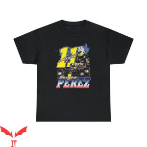 Sergio Perez T-shirt Sergio Perez Vintage 90s Nascar Style