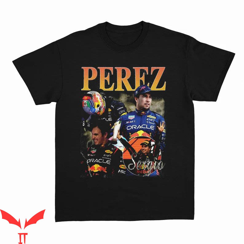 Sergio Perez T-shirt Vintage F1 Inspired T-shirt Sergio Perez T-shirt Vintage F1 Inspired T-shirt