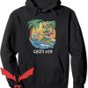 Siesta Beach Hoodie Siesta Key Florida Surfing Tiki Beach