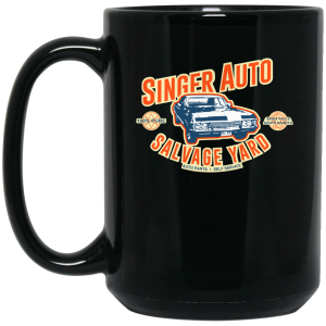 Singer Auto Salvage Yard Mug