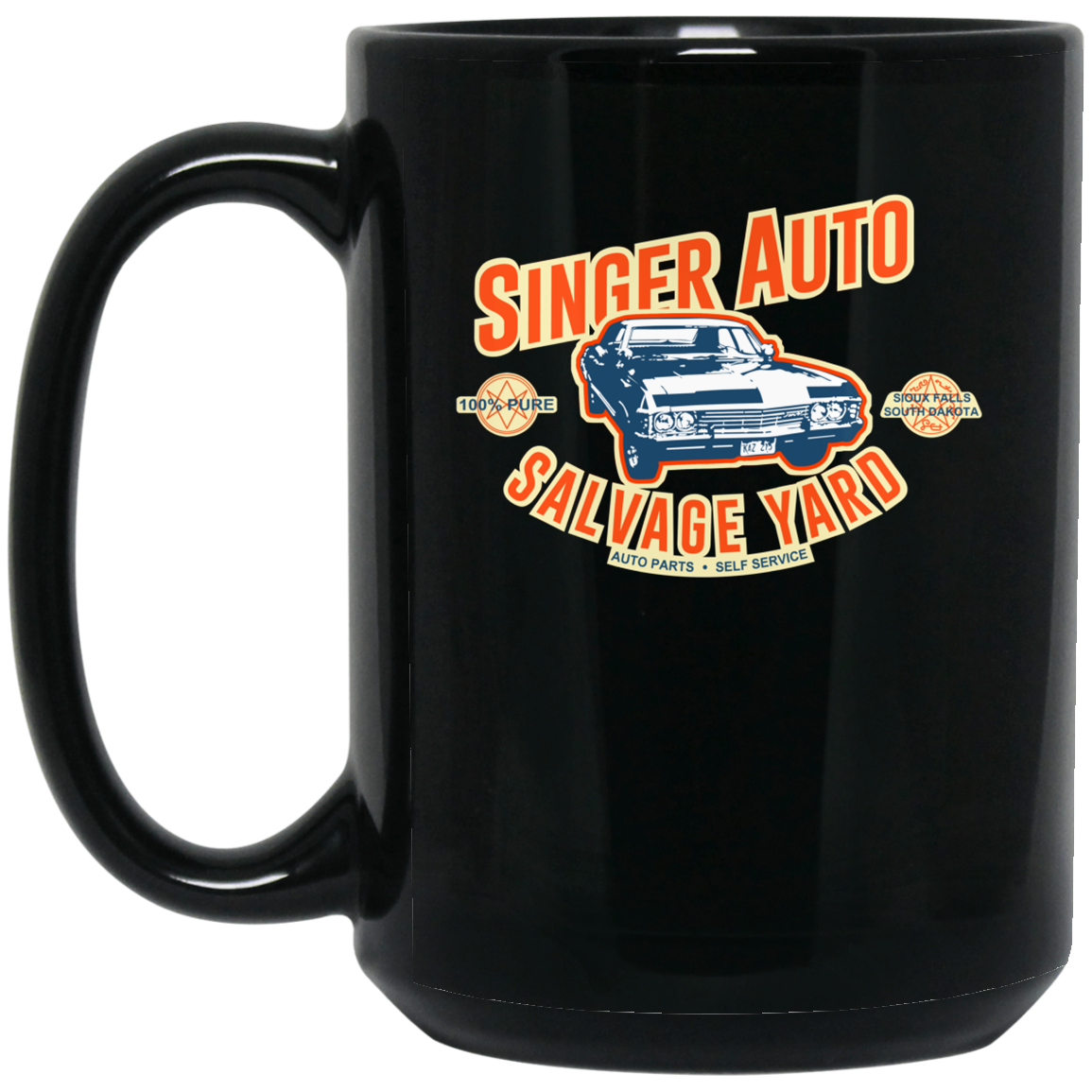 Singer Auto Salvage Yard Mug Singer Auto Salvage Yard Mug