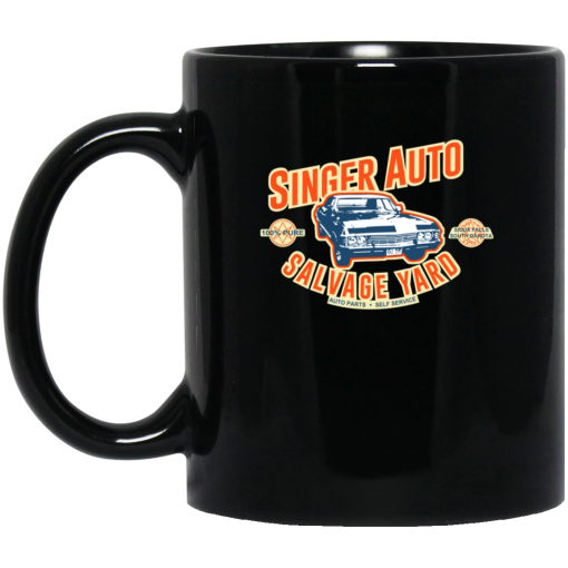 Singer Auto Salvage Yard Mug Singer Auto Salvage Yard Mug