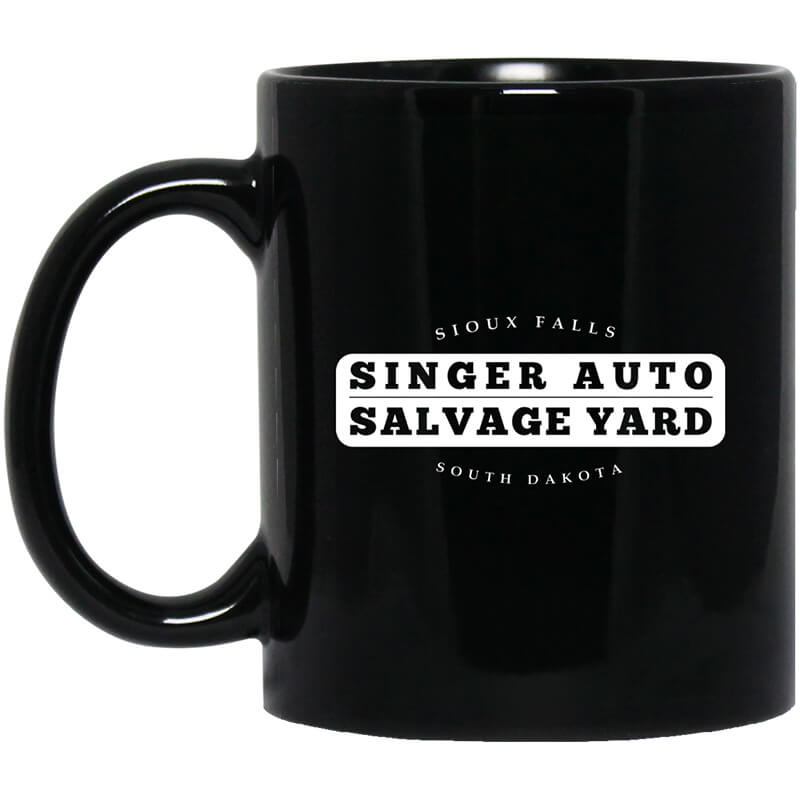 Singer Auto Salvage Yard Sioux Falls South Dakota Mug Singer Auto Salvage Yard Sioux Falls South Dakota Mug