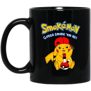 Smokemon Gotta Smoke ‘Em All Mug