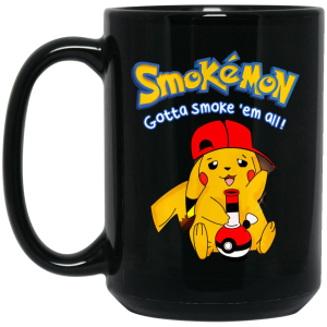 Smokemon Gotta Smoke ‘Em All Mug