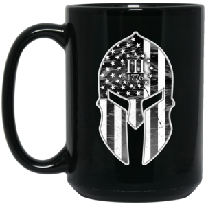 Spartan Soldier Three Percenters 1776 Mug 3