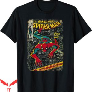 Spider Man T-Shirt Marvel Comic Book Anniversary