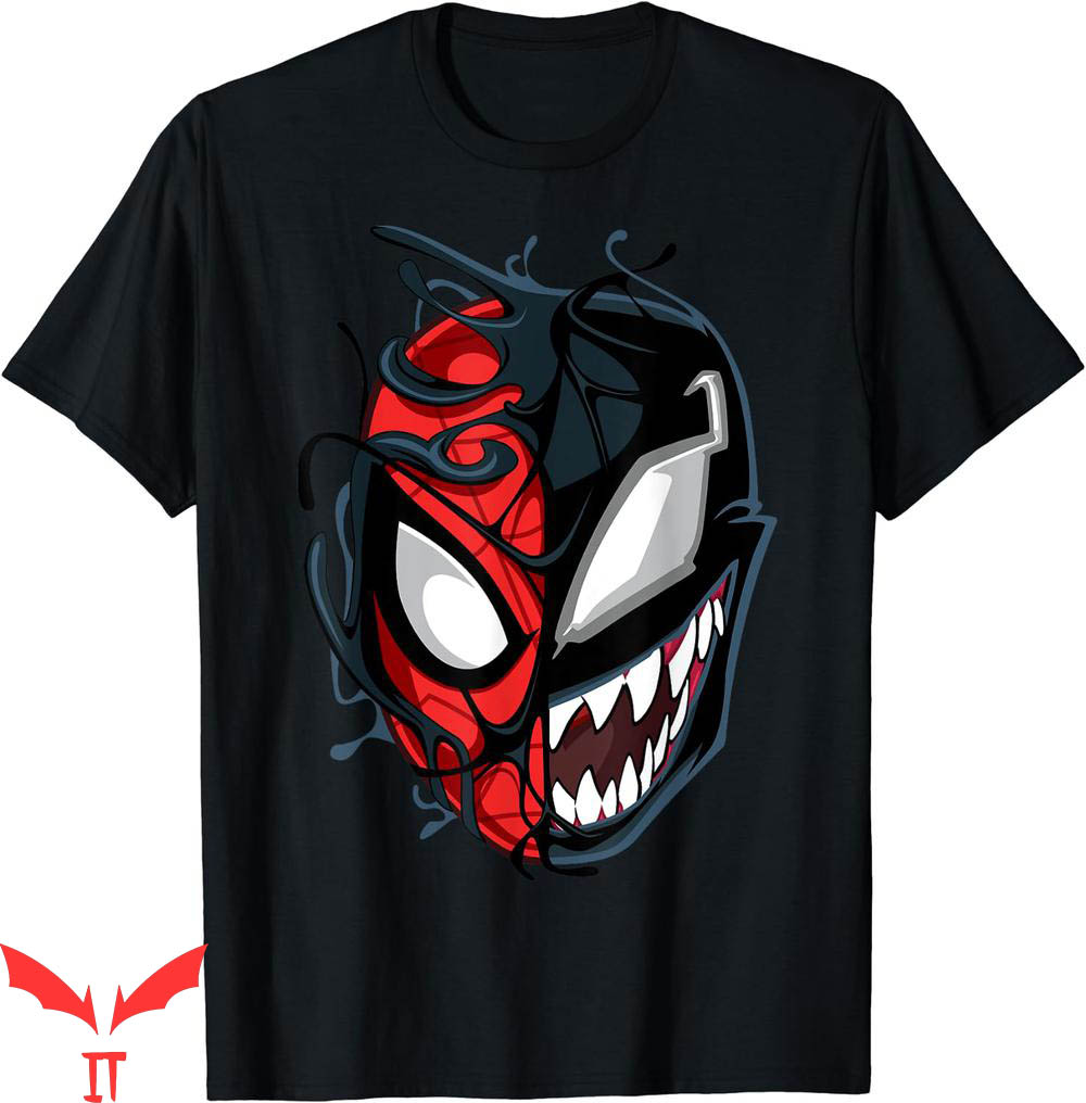 Spider Man T-Shirt Marvel Maximum Venom Man Big Face Spider Man T-Shirt Marvel Maximum Venom Man Big Face