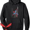 Spider Net Hoodie Spider-Man Hanging From Net