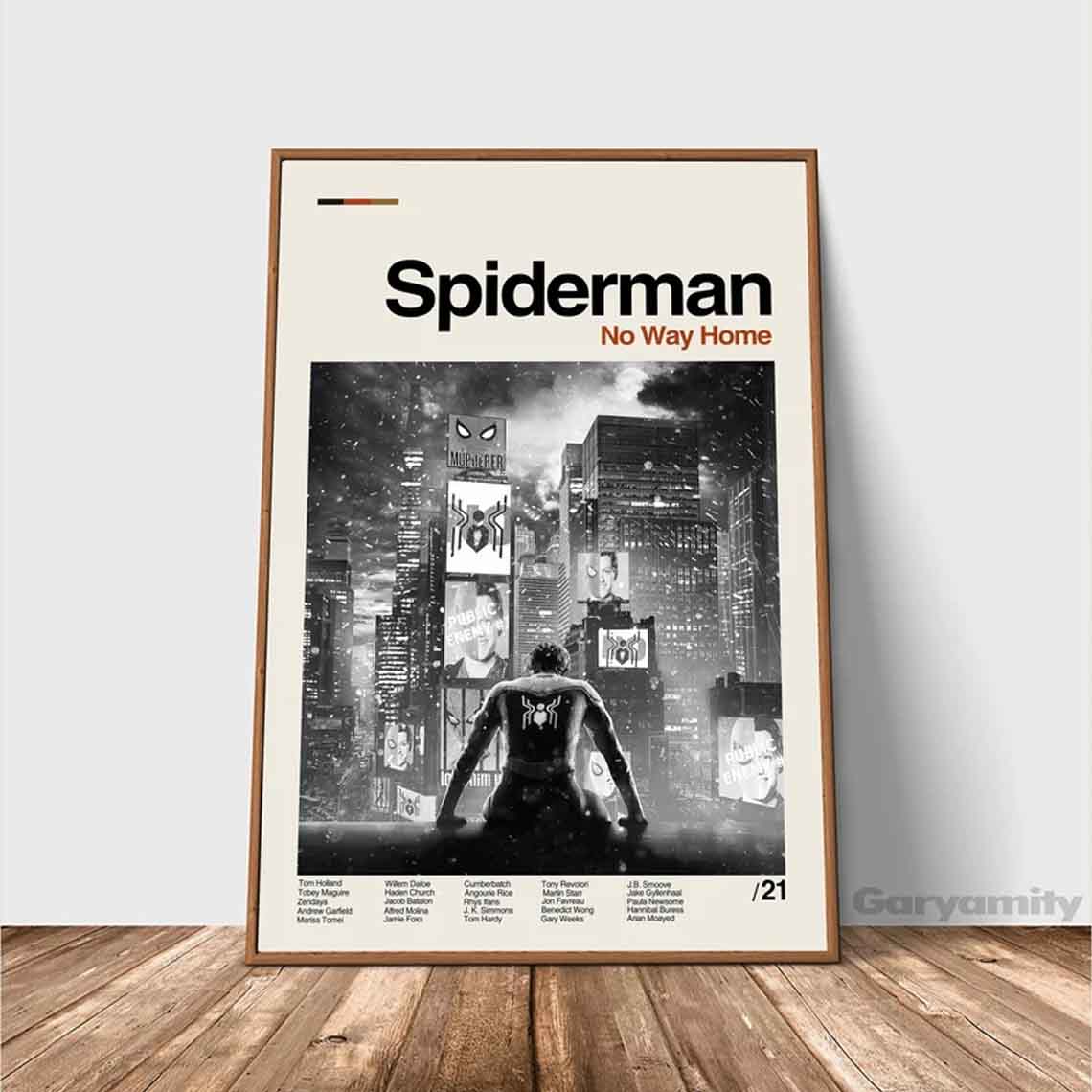Spiderman No Way Home - Marvel - Retro Movie Best Poster Spiderman No Way Home - Marvel - Retro Movie Best Poster