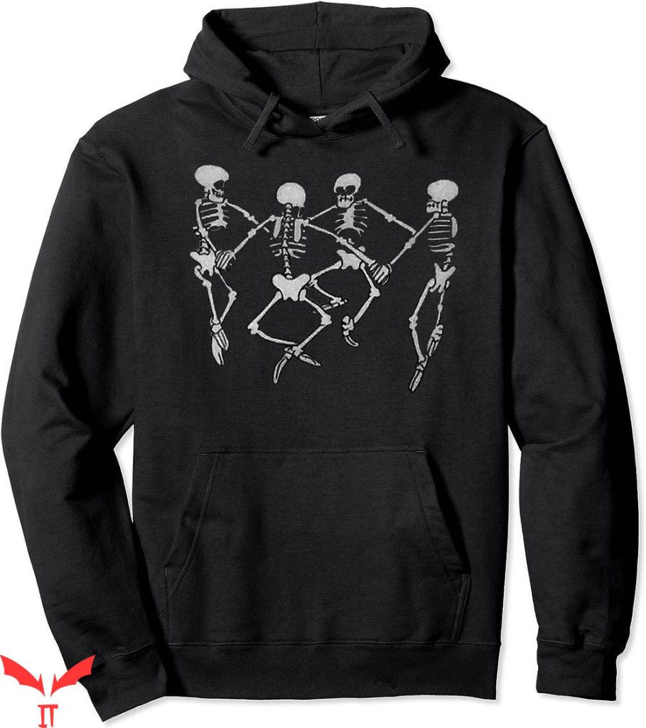 Skeleton Dancing Halloween Men's Hoodie