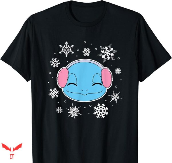 Squirtle Squad T-shirt Squirtle And Snowflakes