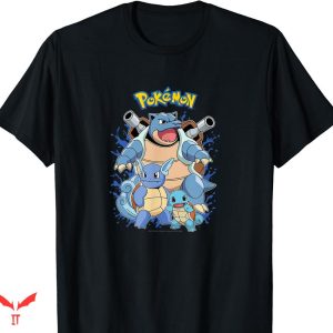 Squirtle Squad T-shirt Squirtle Evolution