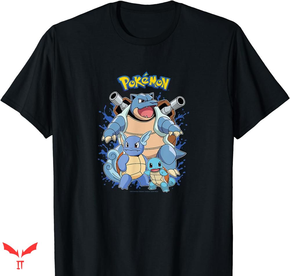 Squirtle Squad T-shirt Squirtle Evolution