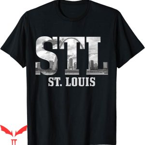 St Louis T-Shirt Skyline Pride Missouri Vintage