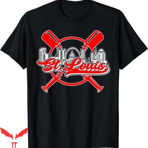 St Louis T-Shirt Vintage Baseball
