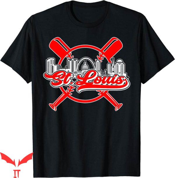 St Louis T-Shirt Vintage Baseball
