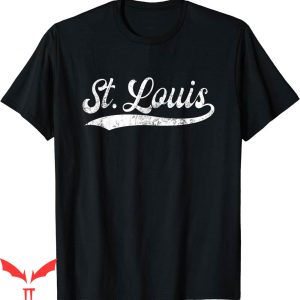 St Louis T-Shirt Vintage Missouri Distressed Apparel