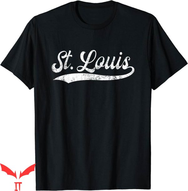 St Louis T-Shirt Vintage Missouri Distressed Apparel