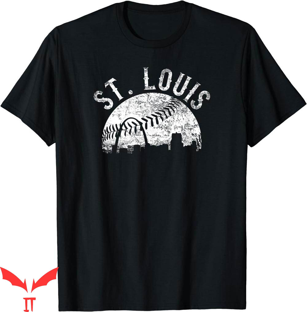 St Louis T-Shirt Vintage Missouri Skyline Apparel St Louis T-Shirt Vintage Missouri Skyline Apparel