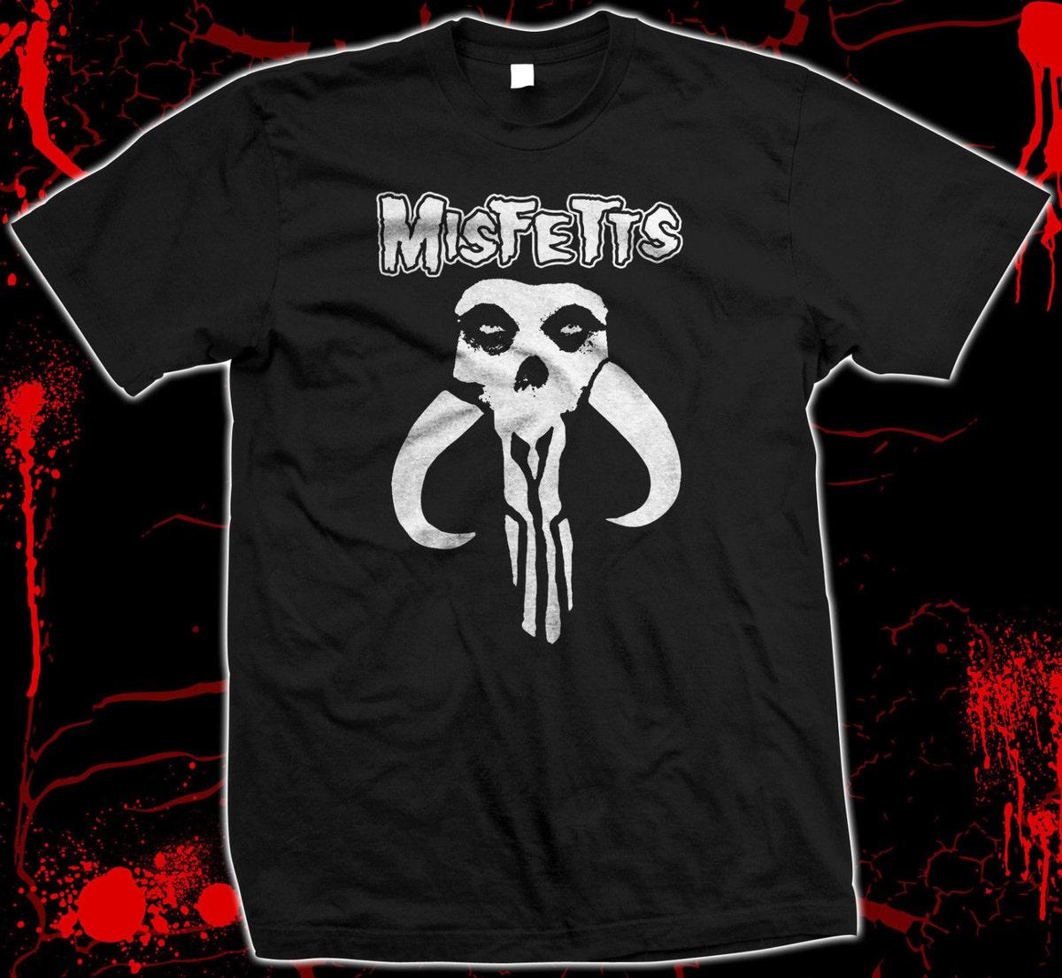 Star Wars Misfits Tribute Band Misfetts Skull T-shirt Best Fans Gifts - Apparel, Mug, Home Decor - Perfect Gift For Everyone Star Wars Misfits Tribute Band Misfetts Skull T-shirt Best Fans Gifts - Apparel, Mug, Home Decor - Perfect Gift For Everyone