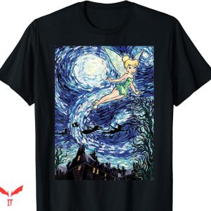 Starry Night T-shirt Disney Peter Pan Tinker Bell