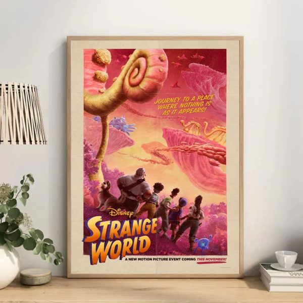 Strange World Disney Movie 2022 Poster