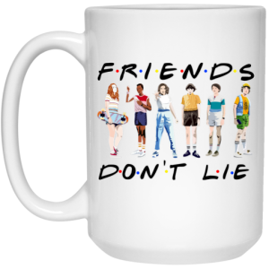 Stranger Things Friends Dont Lie Mug 4