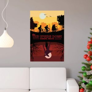 Stranger Things Visit the Upside Down Poster