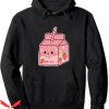 Strawberry Mansion Hoodie Cute Kawaii Pink Milk Box Carton