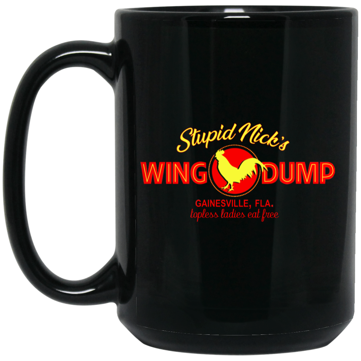 Stupid Nick’s Wing Dump The Good Place Mug Stupid Nick’s Wing Dump The Good Place Mug