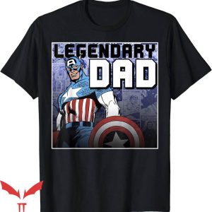 Super Dad T-Shirt America Fathers Day Legend Tee Trending