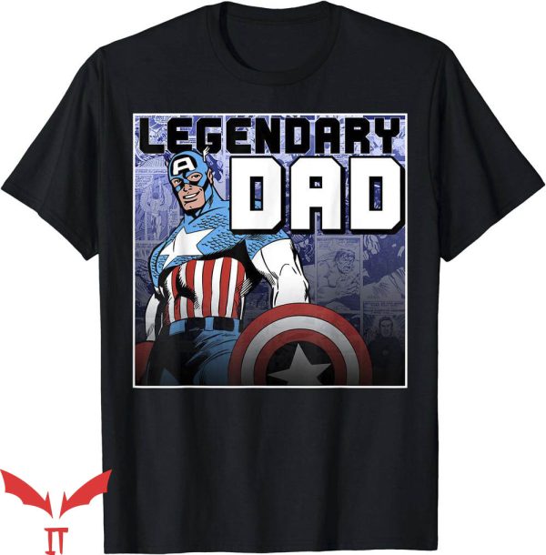 Super Dad T-Shirt America Fathers Day Legend Tee Trending