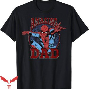 Super Dad T-Shirt Marvel Spider-Man Fathers Day Amazing Dad