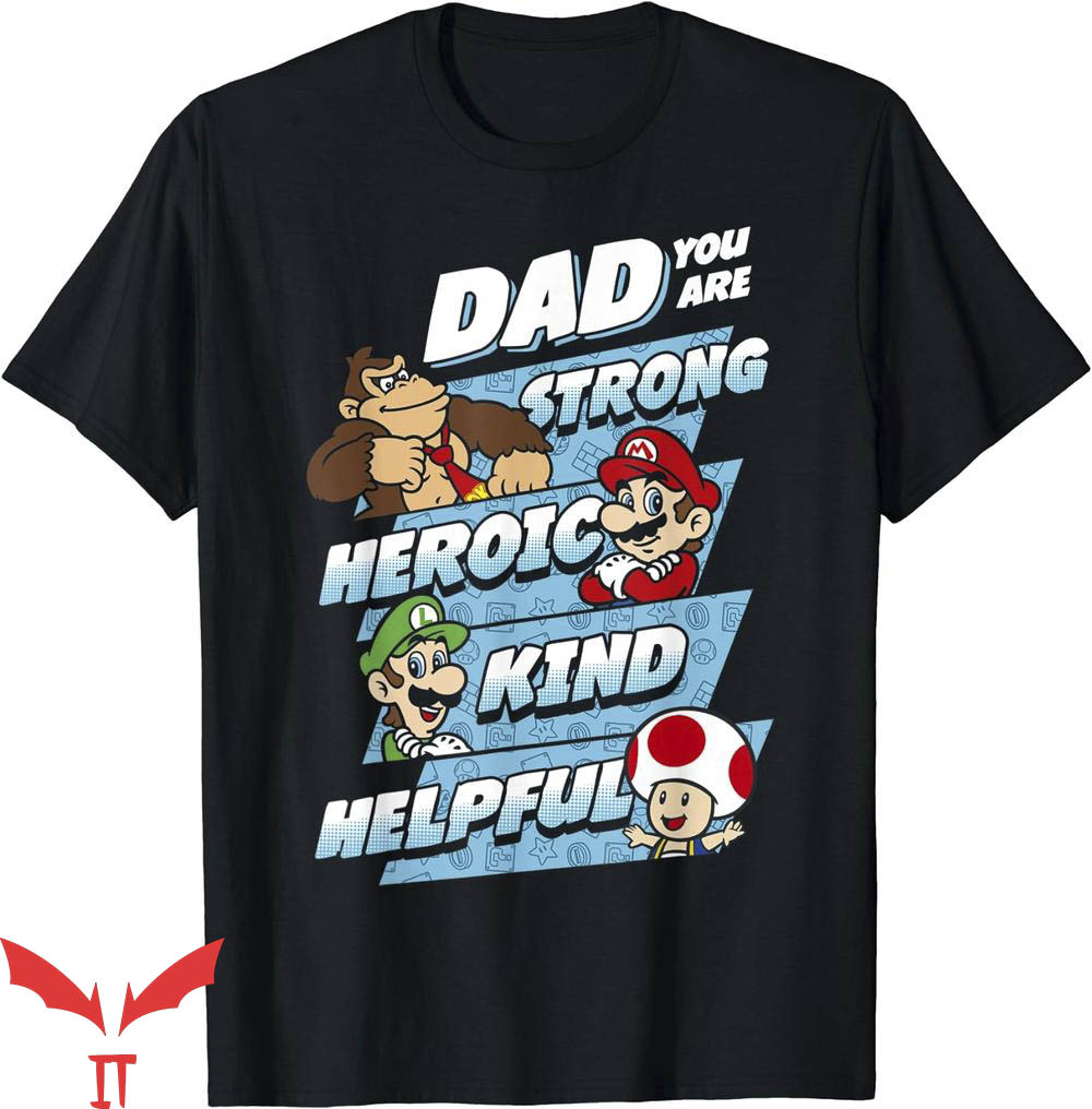 Super Dad T-Shirt Nintendo Super Mario Dad T-Shirt Trending Super Dad T-Shirt Nintendo Super Mario Dad T-Shirt Trending