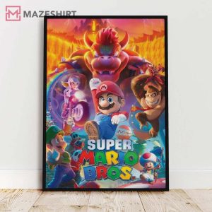 Super Mario Bros Video Game Movie Wall Decor Poster